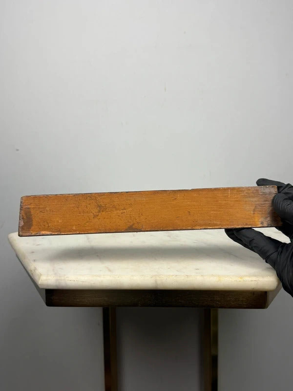 Vintage Hand Painted Wooden “Mr. Kelly” Desk Name Plate Sign
