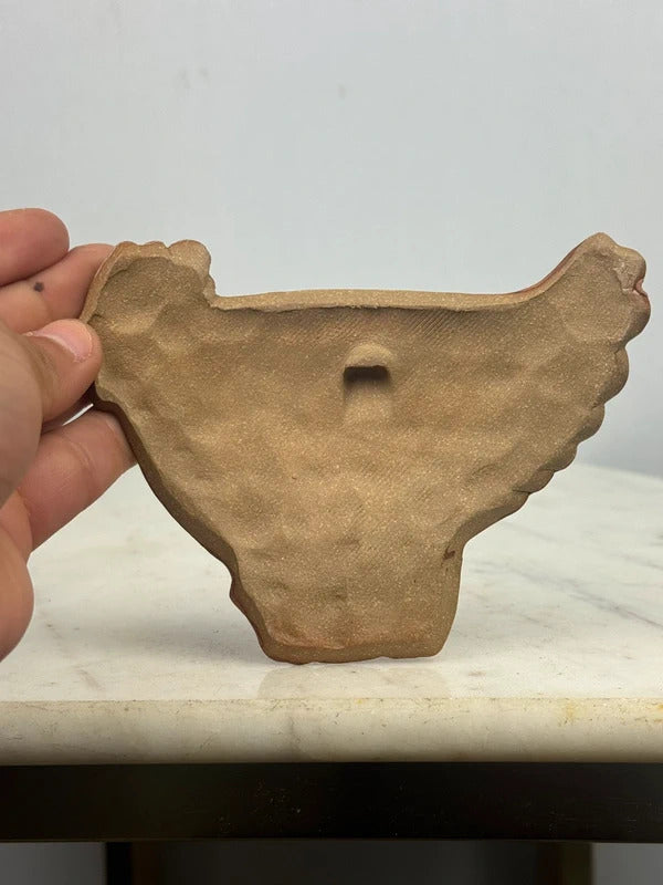 Vintage Ceramic Chicken Hen Wall Plaque