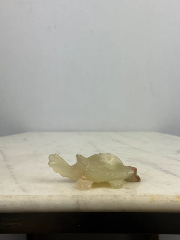 Mini Onyx stone Turtle Figurine