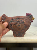 Vintage Ceramic Chicken Hen Wall Plaque
